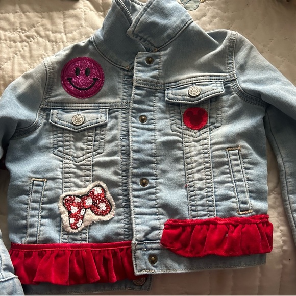 Minnie Mouse GAP denim jacket with appliqués - Picture 2 of 5